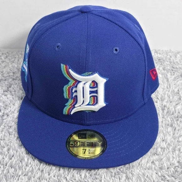 New Era 59FIFTY Detroit Tigers 1968 World Series Size 7 3/4 Fitted Hat Cap NWT - Picture 1 of 12